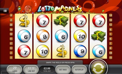 Lotto Madness Touch Screenshot