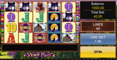 wolf run screenshot
