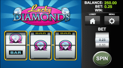 Lucky Diamonds Screenshot