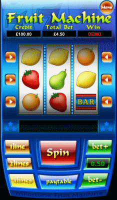 fruit machine screenshot