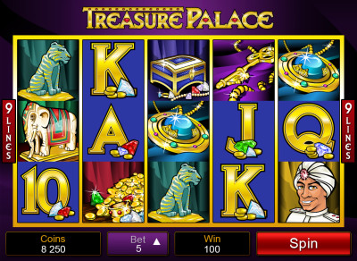 treasure palace screenshot